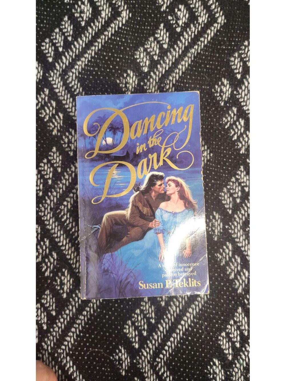 Dancing in the Dark Susan P Teklits 1993 First Edition Historical Romance PB